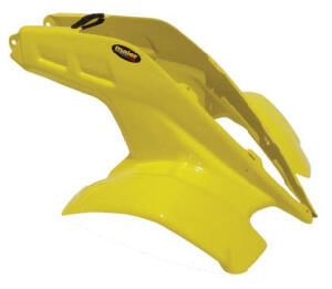 Vordere Kotflügel hellgelb Honda TRX 250R 86-89