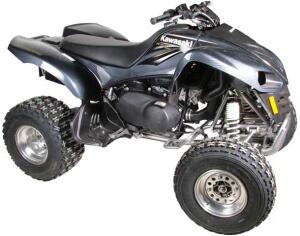 KFX 700 schwarz Plastik KIT