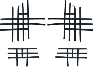 Netz für XRW Nerfbar Q1 Modelle Quad ATV