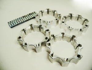 GASGAS Wild HP 450 Spurverbreiterung Komplettset vorne und hinten