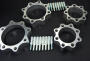 Kawasaki KFX 450 wheel spacer complete front & rear