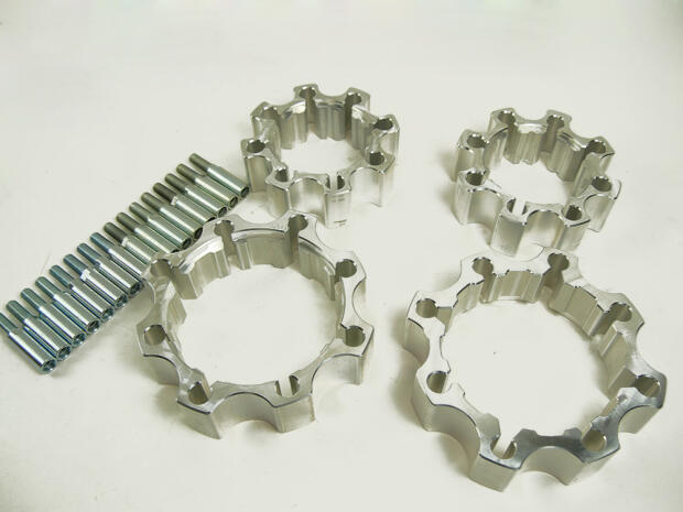 Spurverbreiterung Kymco Maxxer 250-300 Komplettset vorne und hinten