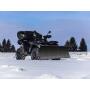 Plow snow for Polaris Sportsman X2 450 / 570 XP / 570 EFI Forest / 850 H.O. EPS 150cm wide in metal