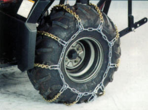 25x12.00-10 Schneeketten zum Bsp: Goodyear Tracker P
