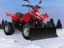 Suzuki LT 250E/F/G Quadrunner Schneeschild Winterpacket 100cm