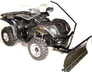 Schneeschild Quad ATV UTV kompletter Kit Profi 120cm Winterset