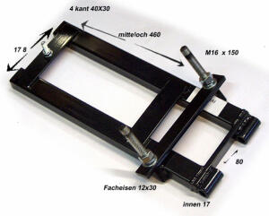 Linhai - Hytrack 260-320cc all models plow blade 48" 120cm