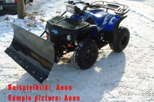 CF Moto CF500 / CF600 Schneeschild kompletter Kit Profi 120cm