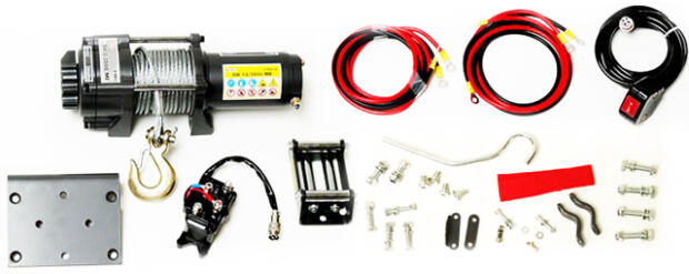 Honda TRX 420FA RANCHER AT (IRS)  ATV winch superwinch 1.6 tons