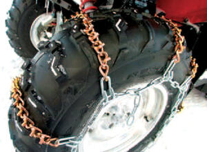 25x12.00-9 Tire Chain Quad ATV UTV
