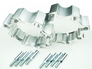 Spurverbreiterungen Polaris Outlaw MXR 450 / 500 / 525 vorne