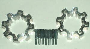 Spurverbreiterungen Polaris Outlaw MXR 450 / 500 / 525 vorne