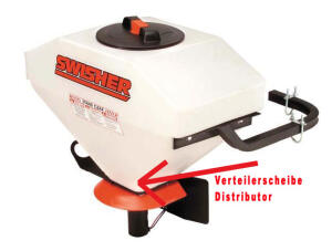 Verteilerscheibe Swisher Salzstreuer