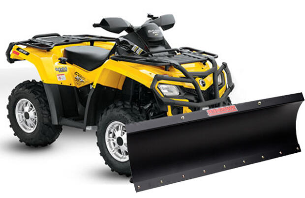 Schneeschild für Can Am Outlander 158cm Swisher Winterpacket