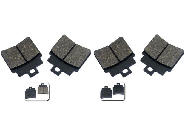 Bremsklötze Arctic Cat DVX250/300 hinten