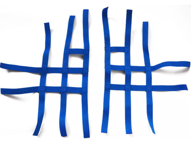 Net for nerf bar Yamaha Raptor YFM 660 R blue