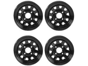 Grizzly YFM 700/550 Yamaha Wheel Set black