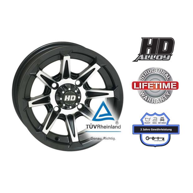 Alloy wheel Can-Am Rengade/Outlander 400/500/650/800 Max STI HD 14x7-137 with homologation