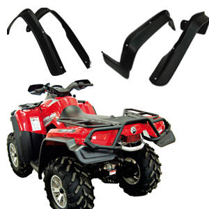 Kotflügelverbreiterung Suzuki King Quad LTA 450/750 Spritz- Schlammschutz