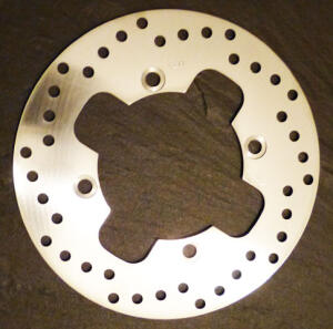 Bremsscheibe Kawasaki KFX 400 hinten Carbon Stahl