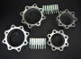 Wheel spacer Linhai Hytrack 400 / 420 / 550 / 600 EFI / CUV Jobber complete front & rear