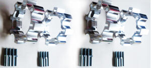 Spurverbreiterung Kawasaki KVF 650/750 Brute Force Komplettset vorne und hinten