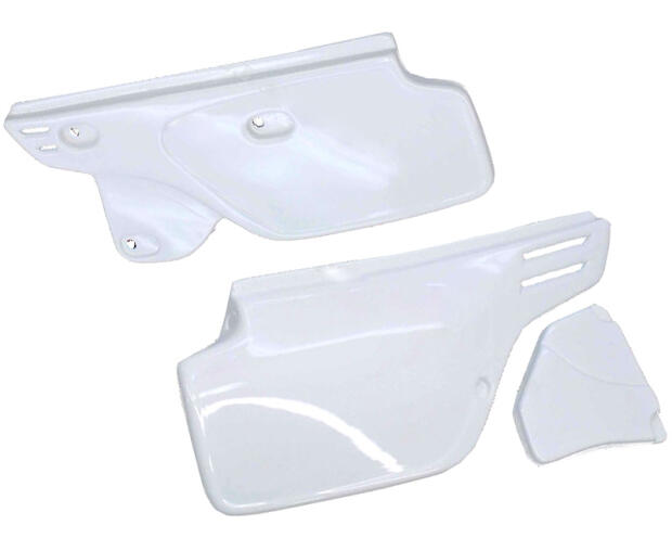 Seitendeckel für Honda XR250 / XR350 / XR600R weiß
