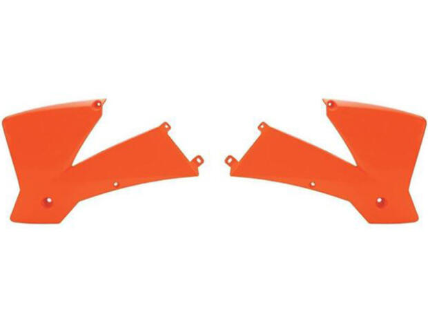 Kühlerabdeckung Kühler Spolier für KTM alle SX (01-04) EXC (03-04) alle Modelle orange