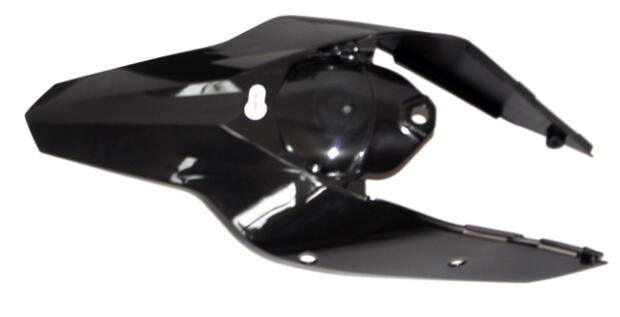 Kotflügel hinten mit Seitendeckel für KTM schwarz alle SX 125 (04-07) SX 200 - 250 - 450 SX Racing (03-07), EXC (04-07) alle Modelle