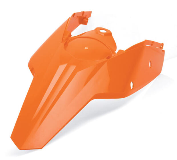 Kotflügel mit Seitendeckel für KTM orange SX 125 (04-07) SX 200 - 250 - 450 SX Racing (03-07), EXC (04-07) alle Modelle