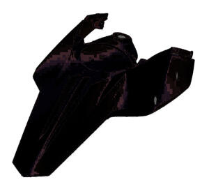 Kotflügel hinten mit Seitendeckel für KTM...