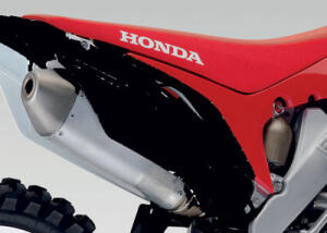 Seitendeckel schwarz  Honda CRF 250 R, CRF 450 R