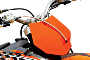 Starnummern Platte für KTM schwarz SX Modelle 03-06,...