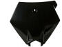 Starnummern Platte für KTM schwarz SX Modelle 03-06, EXC Modelle