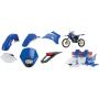 Kotflügel Plastik Kit für Yamaha Enduro WR 250/450 ab 07 blau