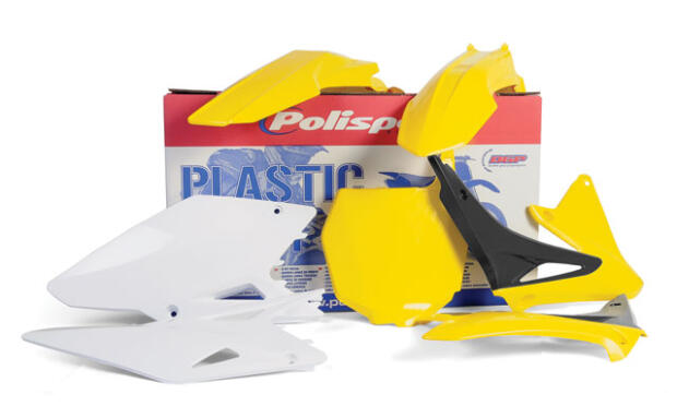 Replika Plastik Kit Suzuki RMZ 450 from 2008 yellow