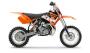 Kunststoffteile Kotflügel Plastik für KTM 65 SX 2009 - 2011 orange