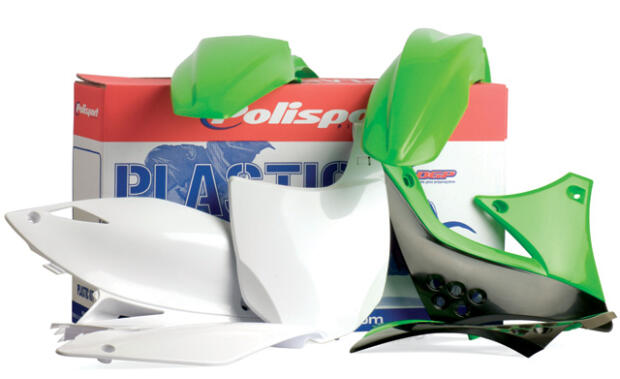 Replika Plastik Kit Kawasaki KXF250F (2009-2010) green