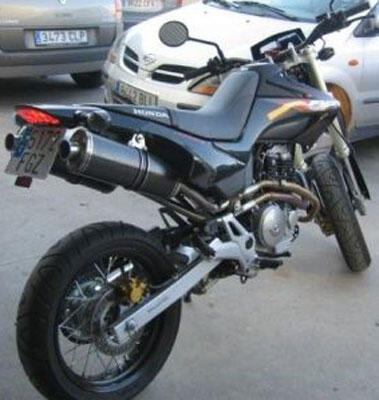 Auspuff Doppelrohranlage Honda FMX 650