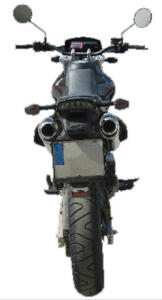 Auspuff Doppelrohranlage Honda FMX 650