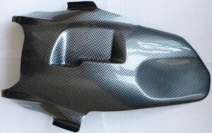 BMW R1200GS / Adventure rear splash guard mudsling carbon