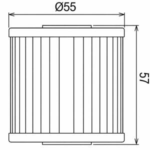 Ölfilter für Kawasaki KEF/KFX/KL/KLF/KLR/KLX