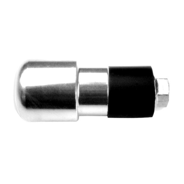 Counterweight Handlebar Ø17,5mm Silver Pair