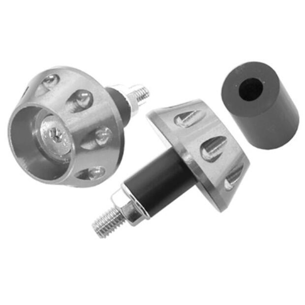 Lenker Enden Gewichte Universell Ø13,5-17,5mm Silber