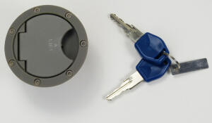 Tankdeckel 38mm Grau