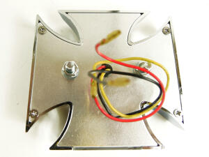 Tail light iron-cross LED with license light