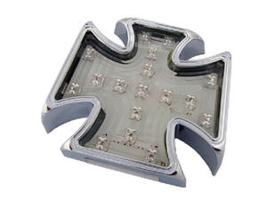 Tail light iron-cross LED with license light