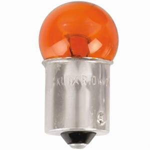Glühbirne für Blinker 12Vx10W Orange Glas