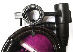 Fahrradschloss Schlüsselschloss mit zwei...