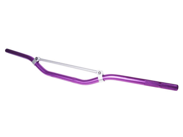 Moto Handlebars Aluminium Handlebar Purple 22mm